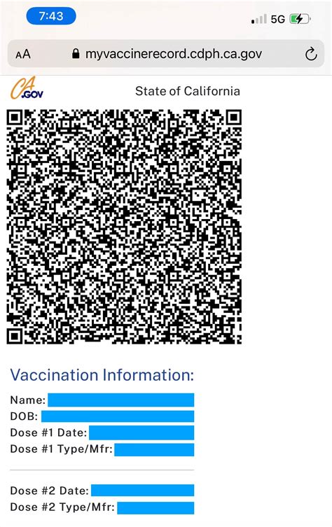 smart health card california|how to request vaccine records.